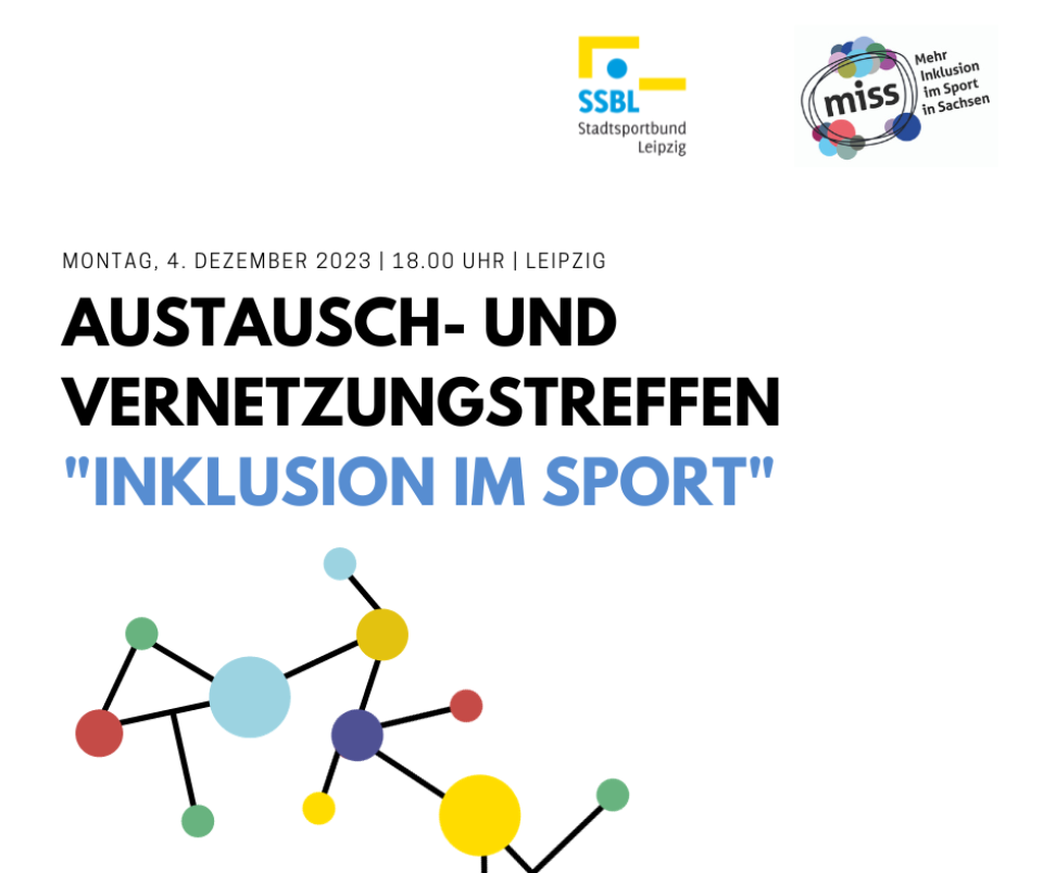 Austausch- und Vernetzungstreffen "Inklusion im Sport"