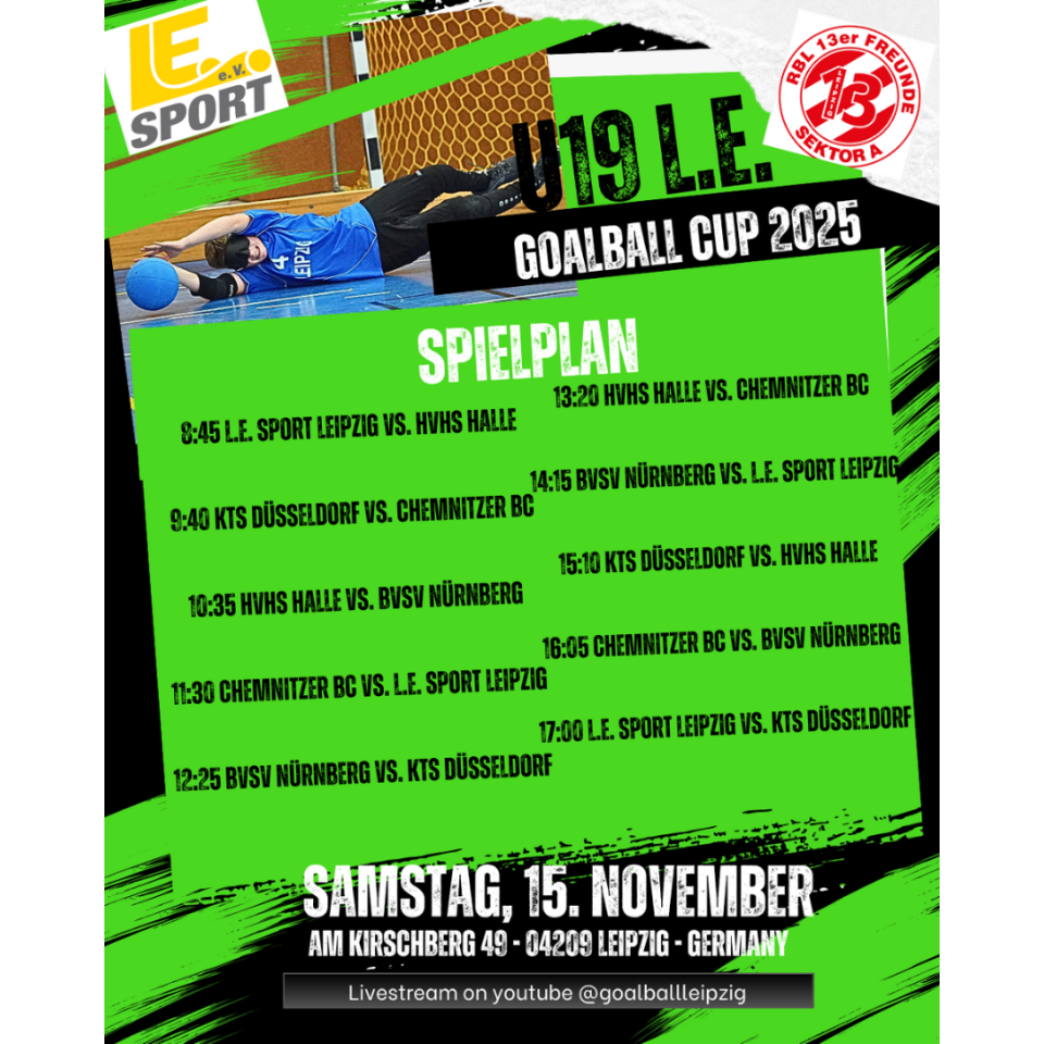 U19 L.E. Goalball Cup 2025